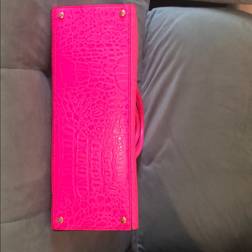 Kate Spade Hot Pink Leather Bag - Picture 6 of 11